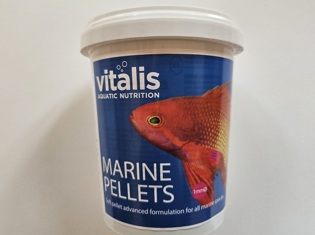 Vitalis Marine Pellets 1mm 260g – peletové krmivo pro mořské ryby